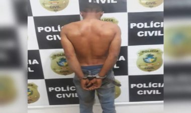 São Miguel do Araguaia:  Homem é preso suspeito de estuprar neta da companheira e obrigar avó a ver o crime