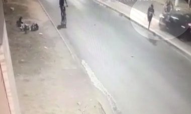Motorista invade canteiro central atropela Bombeiro que corria junto com a mãe e foge, em Luziânia