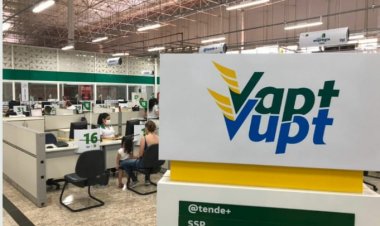 Mais de 4 mil vagas de emprego estão disponíveis por meio do Vapt Vupt
