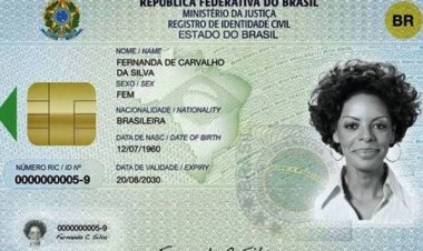 Nova carteira de identidade começará a ser emitida na semana que vem