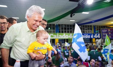 Governar é ter coragem para decidir e trabalhar pelo que é certo”, afirma Ronaldo Caiado ao lançar candidatura à reeleição em Goiás