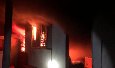Imóvel pega fogo no Parque Vila Verde em Formosa
