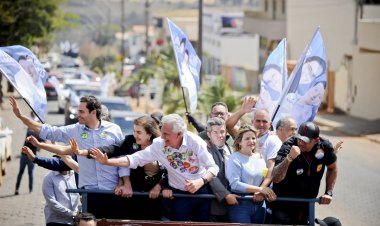 Prefeitos elogiam parcerias durante passagem de Caiado por Palmelo, Pires do Rio e Urutaí
