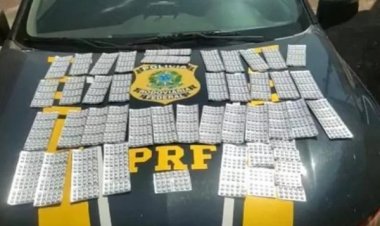 PRF prende homem com mais de 2 mil comprimidos de anfetamina na BR 153