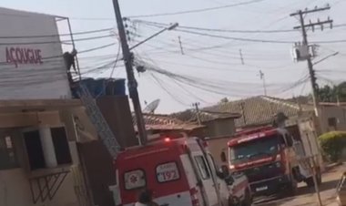 Homem sofre descarga elétrica e morre, enquanto trabalhava no telhado de um supermercado em Formosa