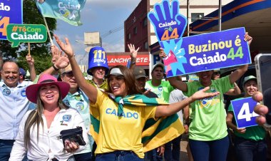 “O Entorno deixou de ser terra esquecida durante governo Caiado”, diz Gracinha Caiado durante carreatas na região