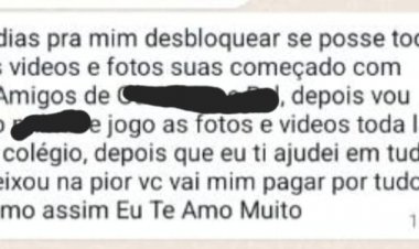 Homem é preso em Posse após ameaçar divulgar imagens íntimas de ex-companheira