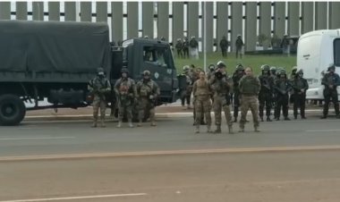 Exército brasileiro diz não querer confronto e pede para manifestantes que estão em frente ao QG se retirarem em paz
