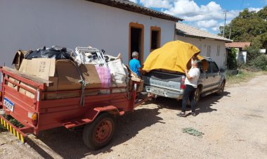 Conversa entre amigas, incentiva a separação e destinação correta do lixo reciclável