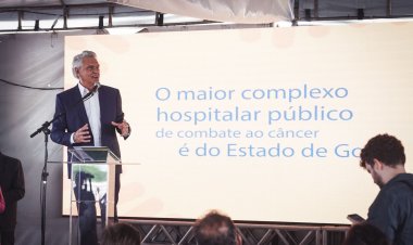 "Crianças vão ser tratadas com dignidade e excelência", diz Caiado ao lançar construção do CORA