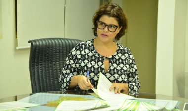 Andréa Vulcanis visita Parque dos Pirineus para avaliar estradas e danos causados por vândalos