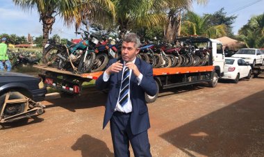 Detran inicia operação para limpar pátios e promove leilão de 6 mil veículos