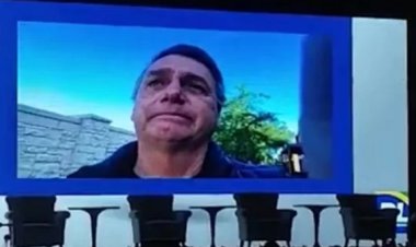 Bolsonaro se emociona em evento de lançamento de Michelle Bolsonaro à Presidência do PL Mulher