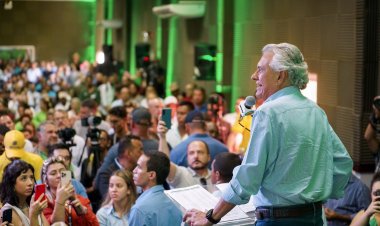Na Tecnoshow, Caiado reforça prioridade ao agro