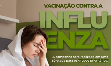 Campanha de vacinação contra influenza começa nesta segunda-feira em Formosa