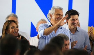 Caiado é eleito primeiro presidente do União Brasil, em Goiás