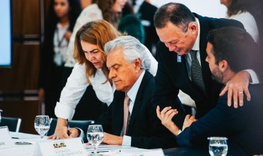 Trabalho para evitar ataques  em escolas goianas é destacado durante reunião com presidente da República e  governadores