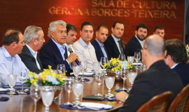 Governador Ronaldo Caiado anuncia três primeiras obras com recursos do Fundeinfra