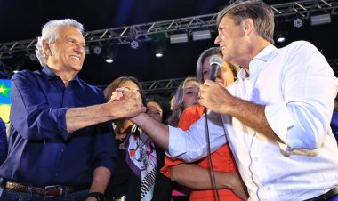 Governador parabeniza Bruno Peixoto pela reeleição e destaca independência dos Poderes