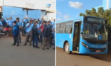 Águas Lindas de Goiás: 30 mil usuários são prejudicados pela paralisação do transporte público na cidade