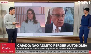 Reforma tributária concentra poder e prejudica estados em crescimento, afirma Caiado