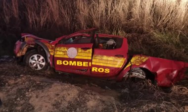 Viatura oficial do Corpo de Bombeiros se envolve em trágico acidente no Tocantins