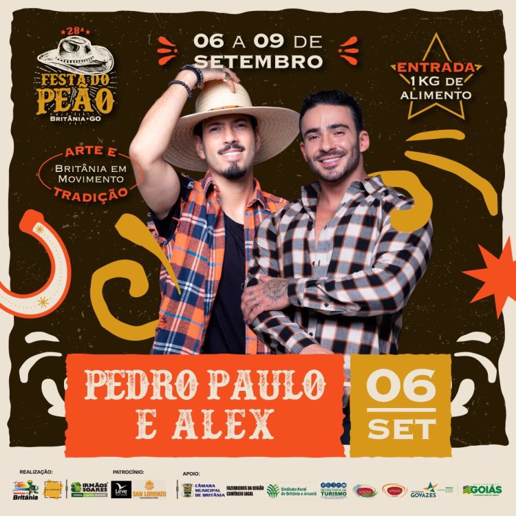 28ª edição da Festa do Peão de Britânia promete agitar o final de
