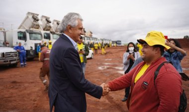 Obras de pavimentação da GO-180, em Jataí, estão avançadas