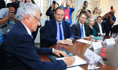 Governo de Goiás celebra parceria com BNDES com foco na universalização do saneamento no Estado