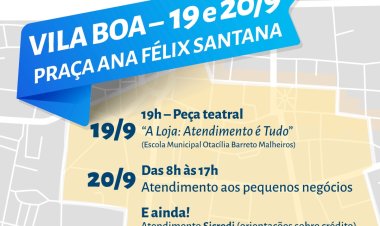 Caravana Empreender com Você chega a Vila Boa com atendimento gratuito para pequenos negócios