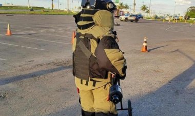 PM desarma duas bombas em posto de gasolina do DF