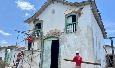 Governo de Goiás inicia restauração da Igreja São João Batista, no antigo Arraial do Ferreiro