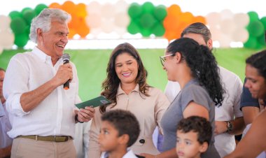 "Casa de qualidade a custo zero é resultado do respeito deste governo ao dinheiro público", diz Caiado em Cristianópolis