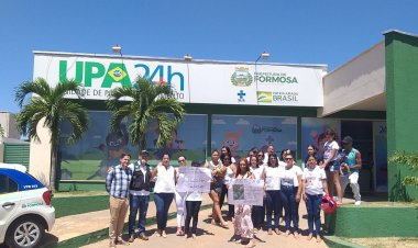 Mães de Formosa protestam por justiça e fim da negligência na saúde após morte de criança na UPA