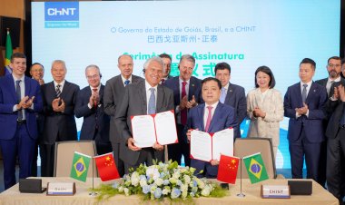 Caiado assina contrato e traz gigante chinesa para Goiás