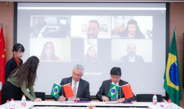 Caiado firma parceria com universidade chinesa nas áreas de clima e energia sustentável