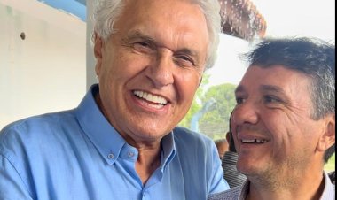 Caiado parabeniza Willian Gregório por eleição em Bom Jardim de Goiás