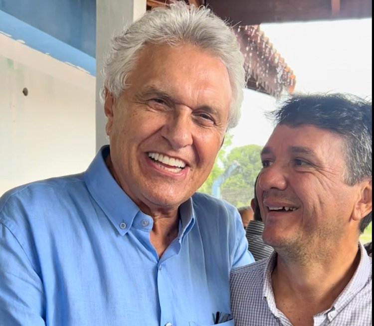 Caiado parabeniza Willian Gregório por eleição em Bom Jardim de Goiás