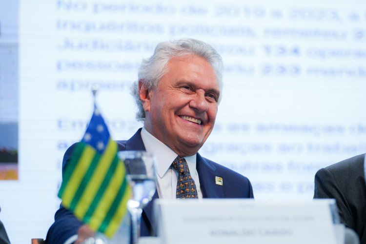 Governador Ronaldo Caiado cumpre agenda em Goiânia e Brasília