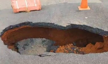 Cratera na Avenida Lagoa Feia: perigo à vista em Formosa!