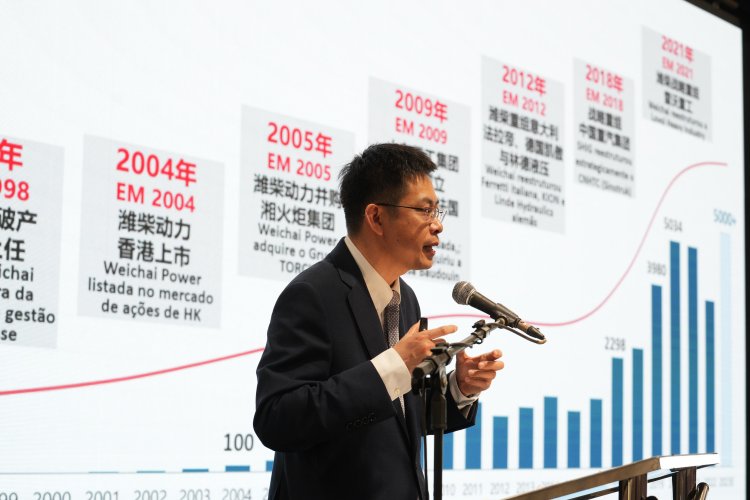 Caiado oficializa instalação da multinacional chinesa WeiChai, em Itumbiara