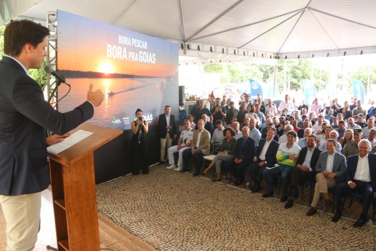 “A pesca esportiva é importante economicamente para nosso estado e para o país”, avalia Daniel Vilela