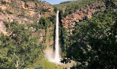 Salto do Itiquira conquista turistas nacionais e internacionais