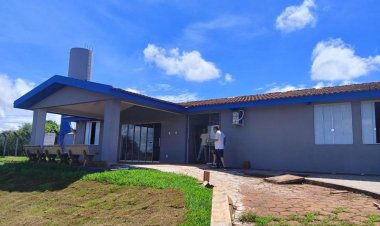 Obras no Hospital de Aparecida do Rio Doce estão em fase de conclusão