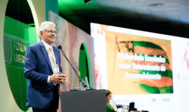 Caiado destaca papel da segurança em prol do crescimento econômico, no Fórum da Liberdade