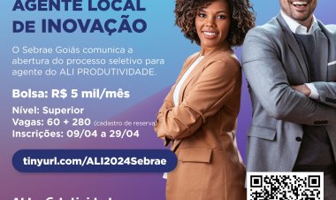 Está aberto o Processo de Seleção de Agentes Locais de Inovação (ALI)