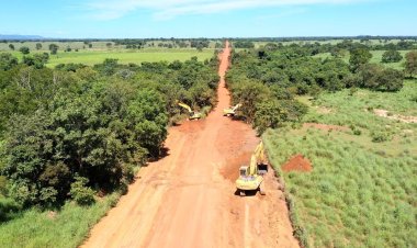 Governo de Goiás inicia pavimentação da GO-154 entre Bonópolis e Novo Planalto