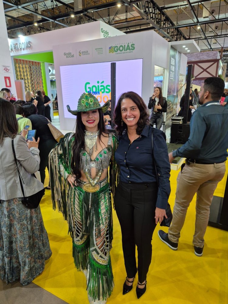 Cocalzinho e Cristalina representam turismo do Entorno na WTM Latin America em São Paulo