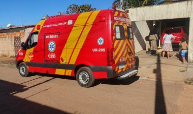 Homem cai de telhado e fica gravemente ferido em Formosa