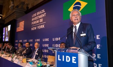 Caiado apresenta Goiás e defende autonomia dos estados em evento nos EUA